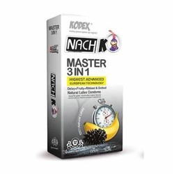 کدکس-کاندوم تاخیری مدل Master 3 In 1